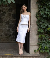 Damaris Bailey Delicias Midi Skirt
