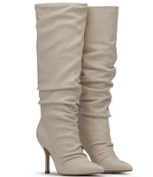 D'Amelio Footwear Cristean Leather Slouch Tall Boots