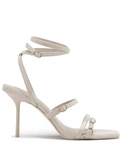 D'Amelio Footwear Lania Patent Buckle Strappy Dress Sandals