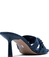 D'Amelio Footwear Lessia Denim Chain Sandals