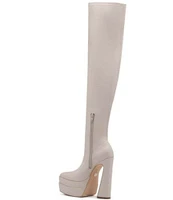 D'Amelio Footwear Mistti Over The Knee Platform Boots