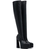 D'Amelio Footwear Mistti Over The Knee Platform Boots