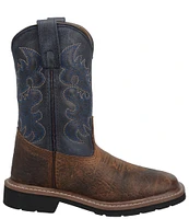 Dan Post Kids' Brantley 8#double; Leather Western Boots (Toddler)