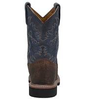 Dan Post Kids' Brantley 8#double; Leather Western Boots (Toddler)