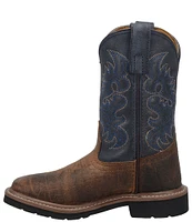 Dan Post Kids' Brantley Leather Western 9#double; Boots (Youth)