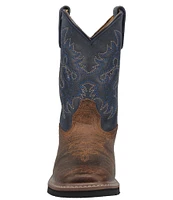 Dan Post Kids' Brantley Leather Western 9#double; Boots (Youth)