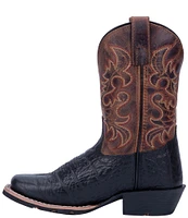 Dan Post Kids' River 9#double; Leather Western Boots (Youth)