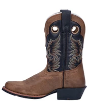 Dan Post Kids' Rascal 8#double; Leather Western Boots (Youth)