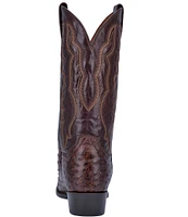 Dan Post Men's Pershing Full Quill Ostrich 13#double; Western Boots