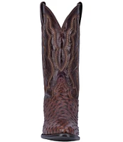 Dan Post Men's Pershing Full Quill Ostrich 13#double; Western Boots