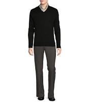 Daniel Cremieux Signature Collection Long Sleeve Supima Cashmere V-Neck Sweater