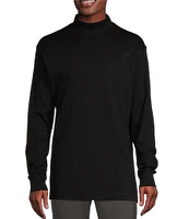 Daniel Cremieux Signature Collection Solid Mockneck Knit Shirt