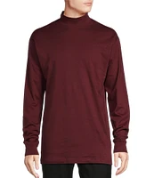 Daniel Cremieux Signature Collection Solid Mockneck Knit Shirt