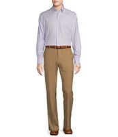Daniel Cremieux Signature Label Canclini Cotton Medium Plaid Long Sleeve Woven Shirt