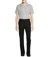 Daniel Cremieux Signature Label Floral Print Short Sleeve Woven Camp Shirt