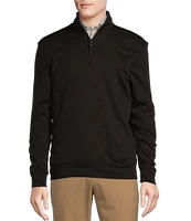 Daniel Cremieux Signature Label Honeycomb Quarter-Zip Pullover