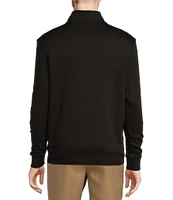 Daniel Cremieux Signature Label Honeycomb Quarter-Zip Pullover