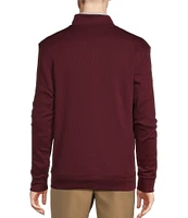 Daniel Cremieux Signature Label Honeycomb Quarter-Zip Pullover