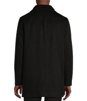 Daniel Cremieux Signature Label Loro Piana Bib Wool Coat