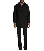 Daniel Cremieux Signature Label Loro Piana Bib Wool Coat