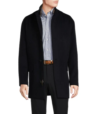 Daniel Cremieux Signature Label Loro Piana Wool Car Coat