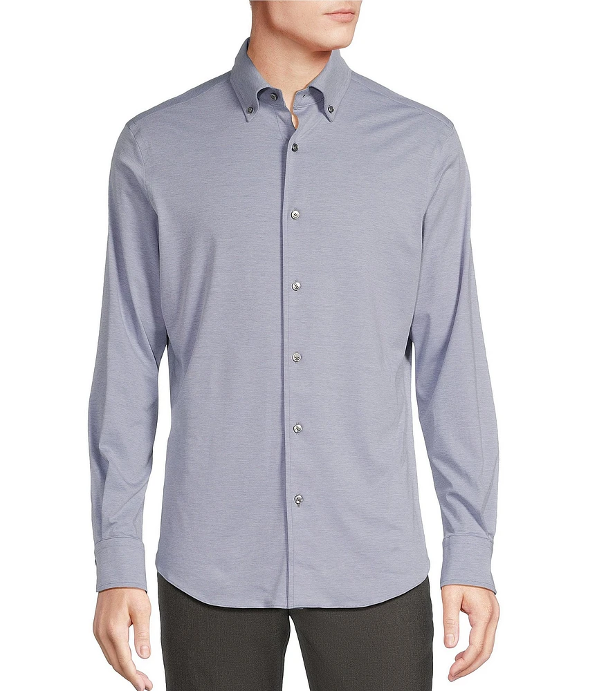 Daniel Cremieux Signature Label Luxe Stretch Long Sleeve Woven Shirt