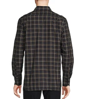 Daniel Cremieux Signature Label Plaid Long Sleeve Woven Shirt