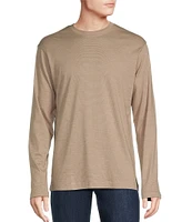 Daniel Cremieux Signature Label Micro Stripe Knit Long Sleeve Shirt