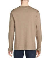 Daniel Cremieux Signature Label Micro Stripe Knit Long Sleeve Shirt