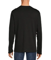 Daniel Cremieux Signature Label Micro Stripe Knit Long Sleeve Shirt