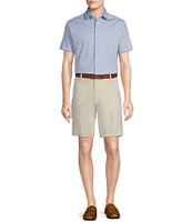Daniel Cremieux Signature Label Mini Geo Print Short Sleeve Shirt