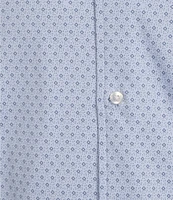 Daniel Cremieux Signature Label Mini Geo Print Short Sleeve Shirt
