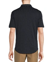 Daniel Cremieux Signature Label Mini Print Short Sleeve Shirt