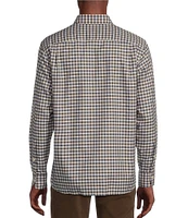 Daniel Cremieux Signature Label Mount Lussari Collection Check Non-Iron Long Sleeve Woven Shirt