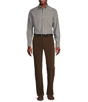 Daniel Cremieux Signature Label Mount Lussari Collection Check Non-Iron Long Sleeve Woven Shirt