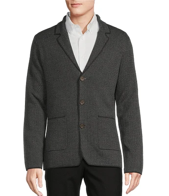 Daniel Cremieux Signature Label Mount Lussari Collection Merino Wool Blazer Cardigan