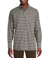 Daniel Cremieux Signature Label Mount Lussari Collection Non-Iron Check Long Sleeve Woven Shirts