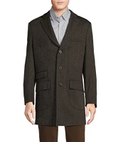 Daniel Cremieux Signature Label Mount Lussari Herringbone Wool Blazer