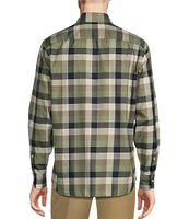 Daniel Cremieux Signature Label Non-Iron Check Long Sleeve Woven Shirt