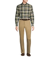 Daniel Cremieux Signature Label Non-Iron Check Long Sleeve Woven Shirt