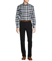 Daniel Cremieux Signature Label Non-Iron Check Long Sleeve Woven Shirt