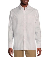 Daniel Cremieux Signature Label Non-iron Checkered Oxford Long Sleeve Woven Shirt