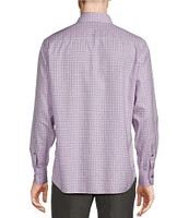 Daniel Cremieux Signature Label Non-Iron Plaid Long Sleeve Woven Shirt