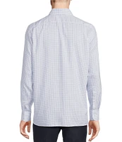 Daniel Cremieux Signature Label Non-Iron Plaid Long Sleeve Woven Shirt