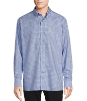 Daniel Cremieux Signature Label Non-Iron Plaid Long Sleeve Woven Shirt