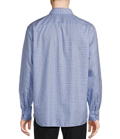 Daniel Cremieux Signature Label Non-Iron Plaid Long Sleeve Woven Shirt