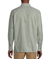 Daniel Cremieux Signature Label Non Iron Solid Oxford Long Sleeve Woven Shirt