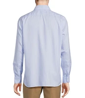 Daniel Cremieux Signature Label Non-Iron Windowpane Long Sleeve Woven Shirt