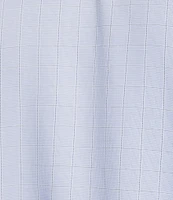 Daniel Cremieux Signature Label Non-Iron Windowpane Long Sleeve Woven Shirt