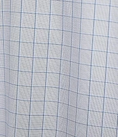 Daniel Cremieux Signature Label Non-Iron Windowpane Long Sleeve Woven Shirt